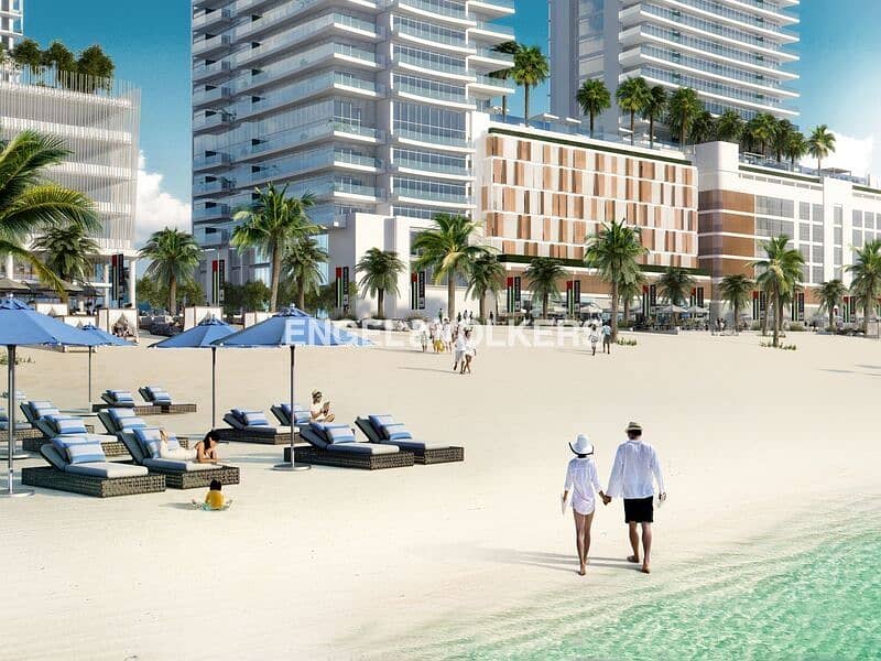 位于迪拜港，艾玛尔海滨社区，海滩风光公寓小区 1 卧室的公寓 2150000 AED - 5262444