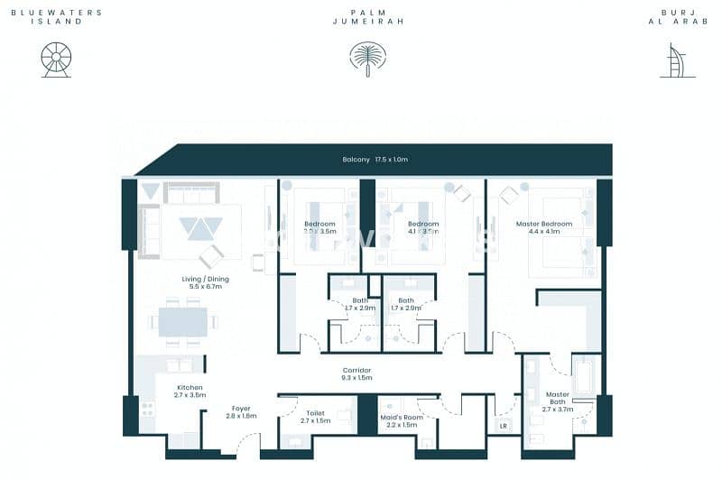 23 Furnished | Sea View | 5 Years Payment Plan