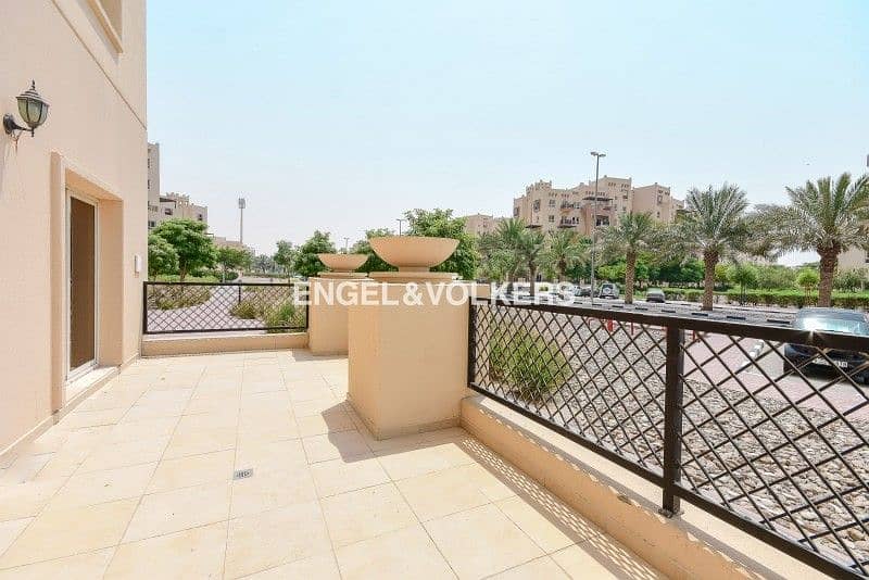 Terrace | Open Kitchen | Near Gym and Pool