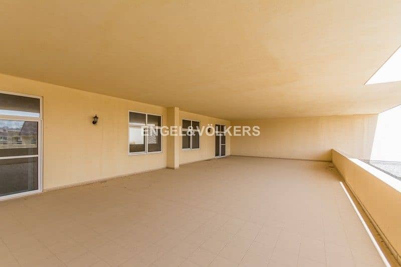 Unfurnished | Huge Terrace | Park Facing