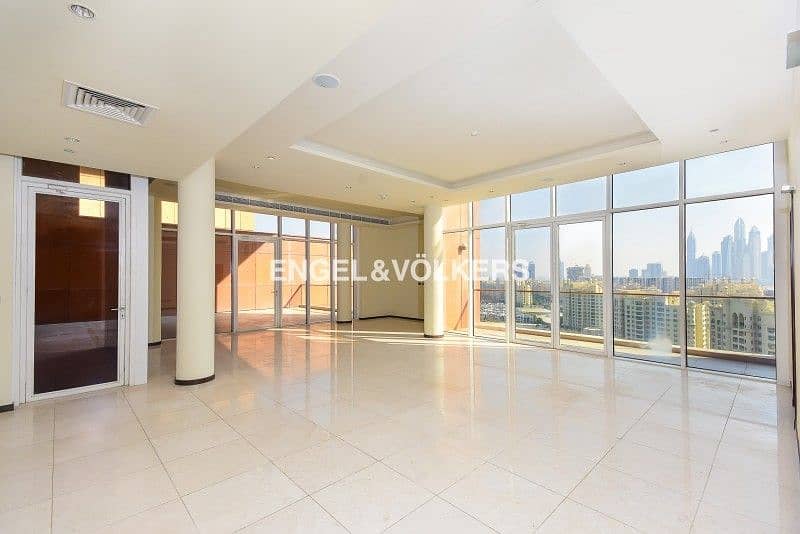 6 Amazing Sea View|4 Cheques|Huge terrace|Spacious