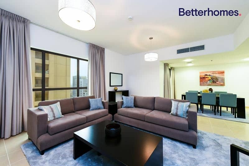 9 Marina View |Furnished|With Balcony & Parking