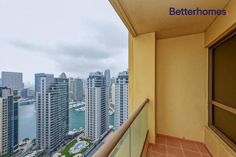 2 Marina View |Furnished|With Balcony & Parking