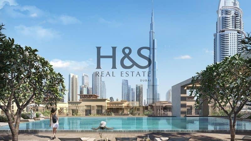 位于迪拜市中心，皇家塔楼 1 卧室的公寓 1430000 AED - 5391100