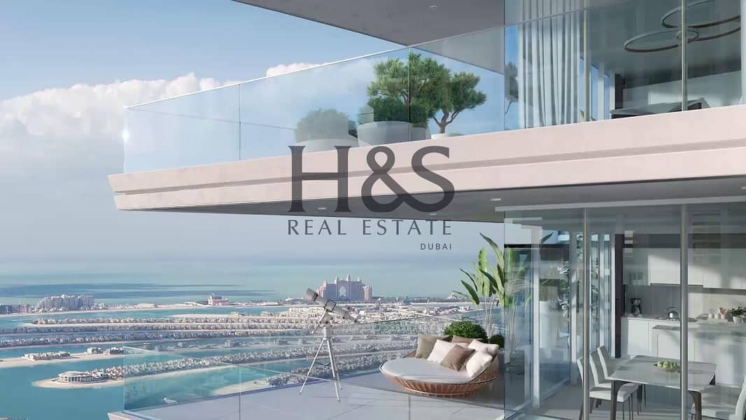 Resale I Motivated Seller I Palm & Sea View