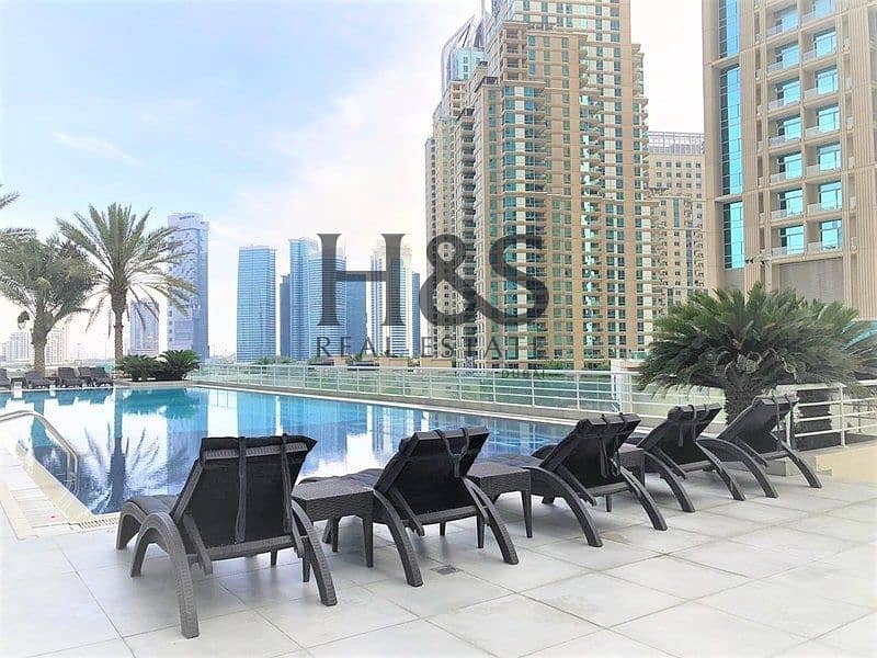 Pool View | Fully Furnished Apt | Chiller Free