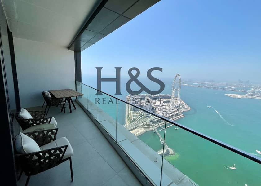 Full Sea View | Fully Furnished Apt | High Floor