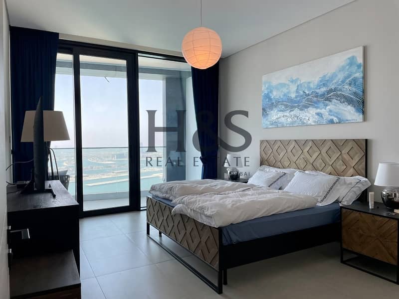 6 Full Sea View | Fully Furnished Apt | High Floor