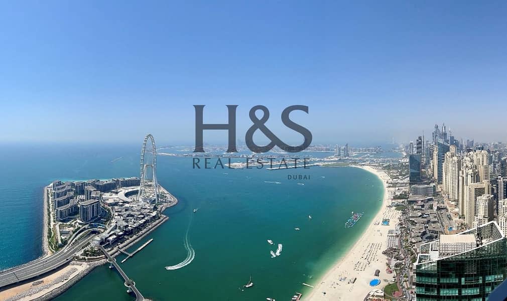 12 Full Sea View | Fully Furnished Apt | High Floor