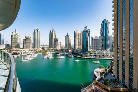 2 Bedroom Apartment for Sale in Dubai Marina, Dubai - 2BR + study | Marina View I Marina Terrace