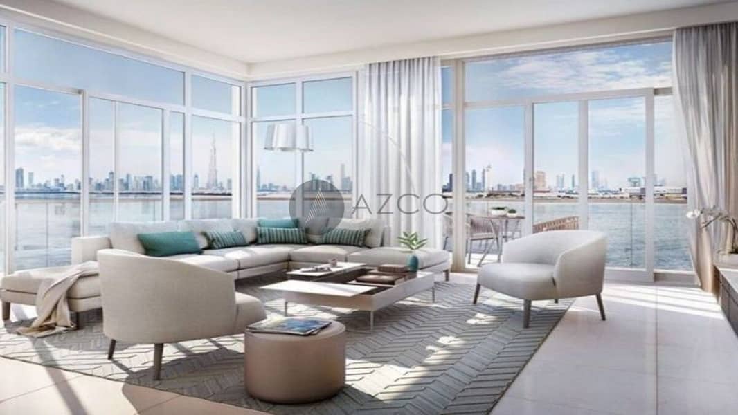 位于迪拜溪港，溪畔大厦 4 卧室的顶楼公寓 8000000 AED - 5506337