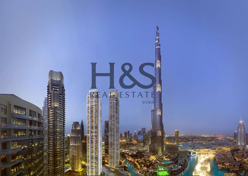 Luxurious Penthouse I  5 Beds + Maid I Burj Khalifa View