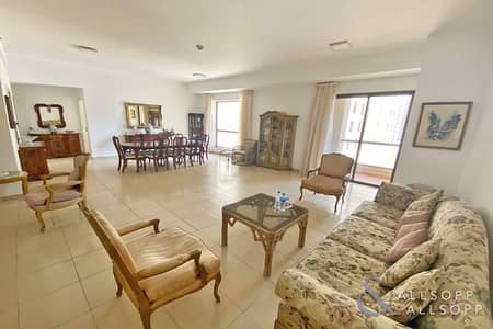 4 Bedroom Flat for Sale in Jumeirah Beach Residence (JBR), Dubai - Large 4 Bedroom | Tenanted | Marina View