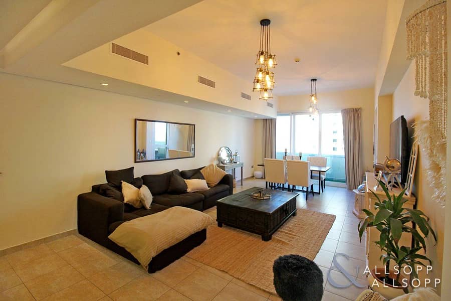 6 Sea and Palm View | Large Balcony | 2 Beds