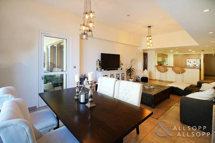 7 Sea and Palm View | Large Balcony | 2 Beds