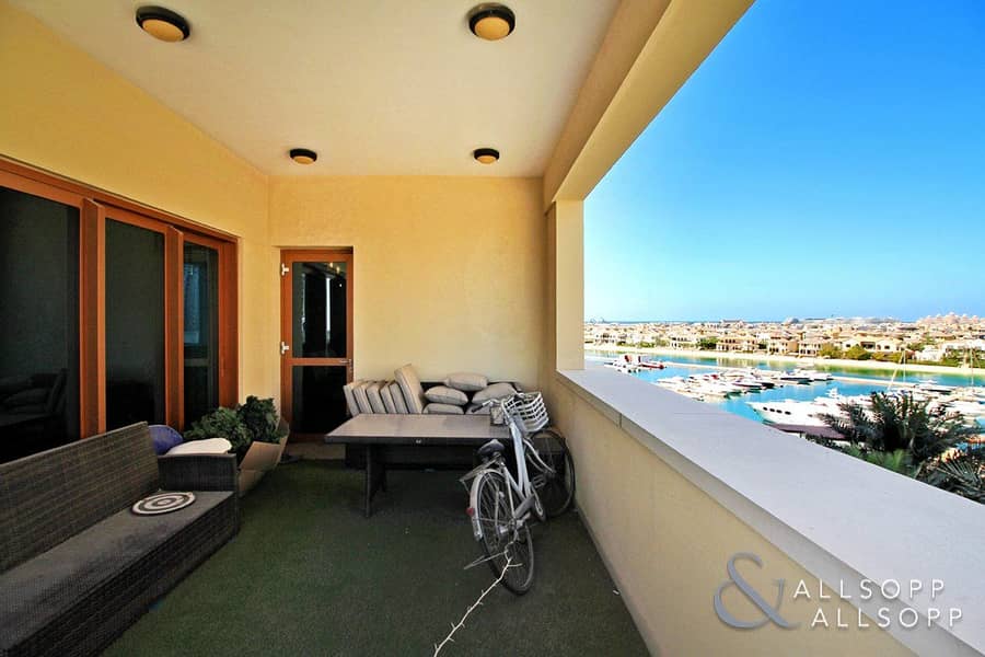 8 Sea and Palm View | Large Balcony | 2 Beds