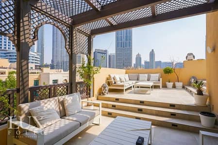 3 Bedroom Apartment for Sale in Old Town, Dubai - OT Specialist | Pool & Terrace | Burj View