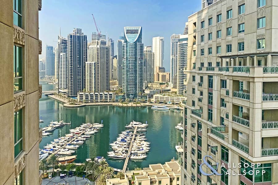 位于迪拜码头，迪拜滨海大厦（怡玛6号大厦），阿尔穆尔扬大厦 1 卧室的公寓 2150000 AED - 5396352