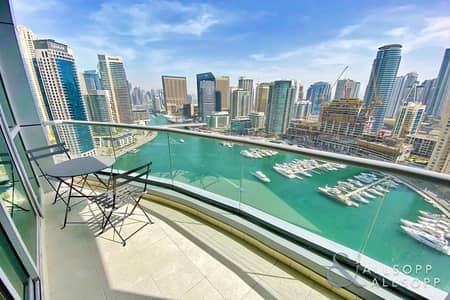 2 Bedroom Apartment for Sale in Dubai Marina, Dubai - The Point | Full Marina Views | Two Bedrooms | Rented| 1