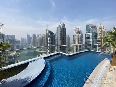 بنتهاوس 4 غرف نوم للبيع في دبي مارينا، دبي - Private Pool  | Exclusive |  Marinascape