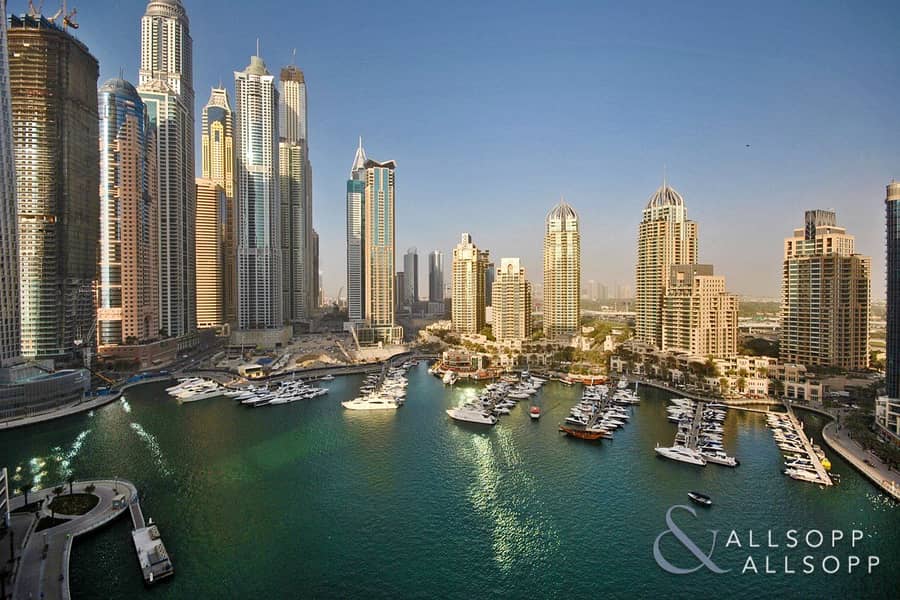 11 Full Marina Views | 3 Bed + Maids | 1600 SF