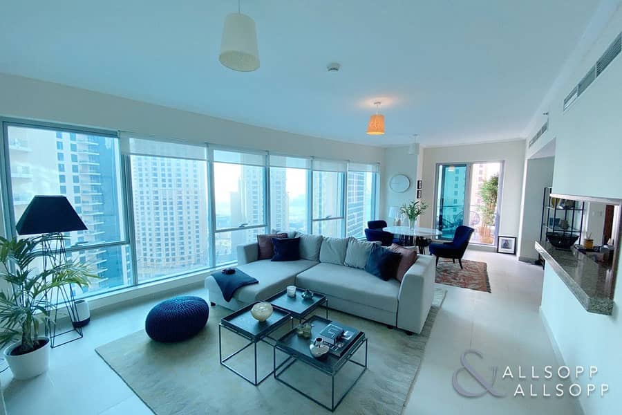 位于迪拜码头，滨海长廊公寓，博波尔大厦 1 卧室的公寓 2300000 AED - 5240729