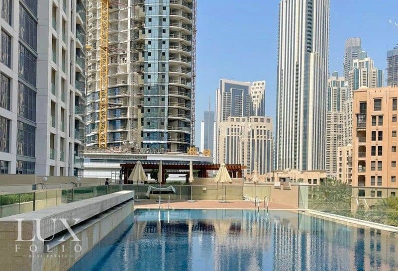 2 Burj view | Swimming pool | Vacant now |