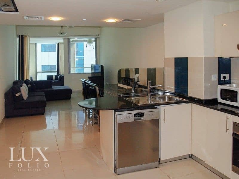 22 Furnished | Large 3 Bed + Maid| Palm Views |