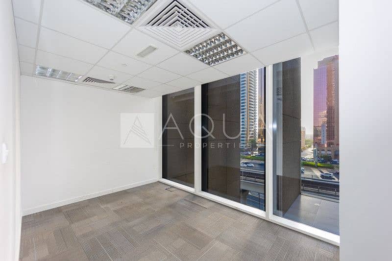3 Fitted Office with Glass Partitions | DIFC