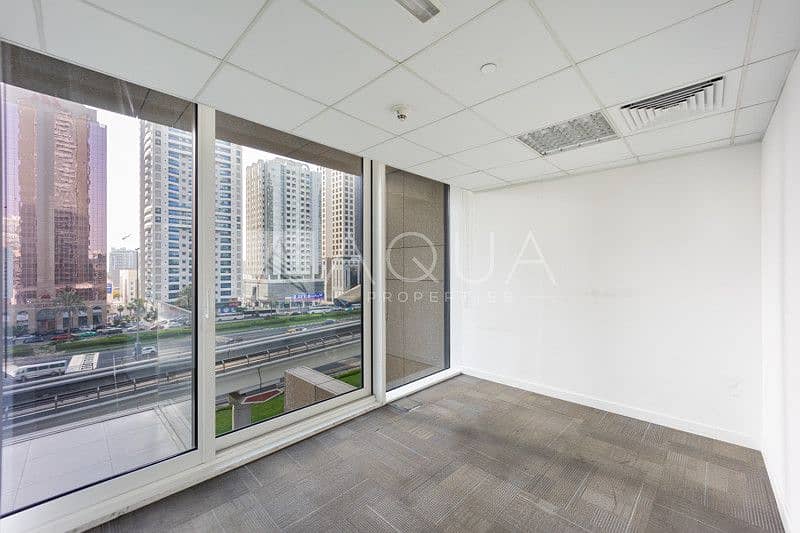 4 Fitted Office with Glass Partitions | DIFC