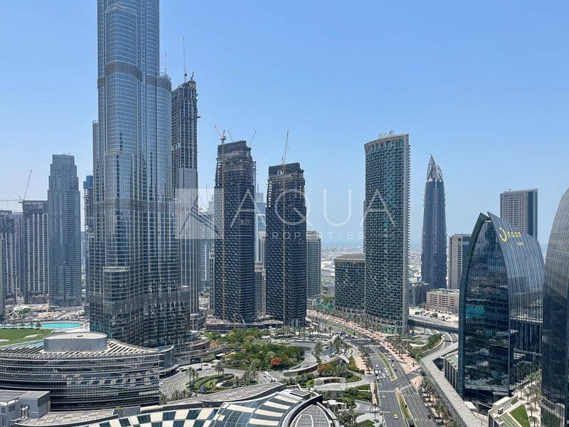 Spacious Studio | Burj Khalifa View | Vacant