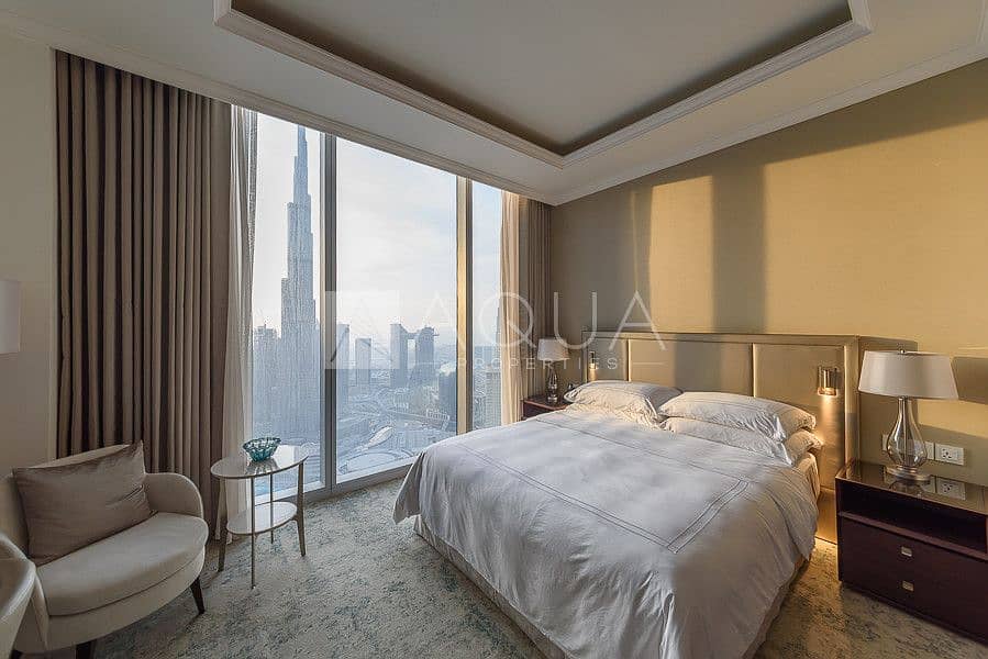 4 Exclusive | High Floor | Burj & Fountain Views