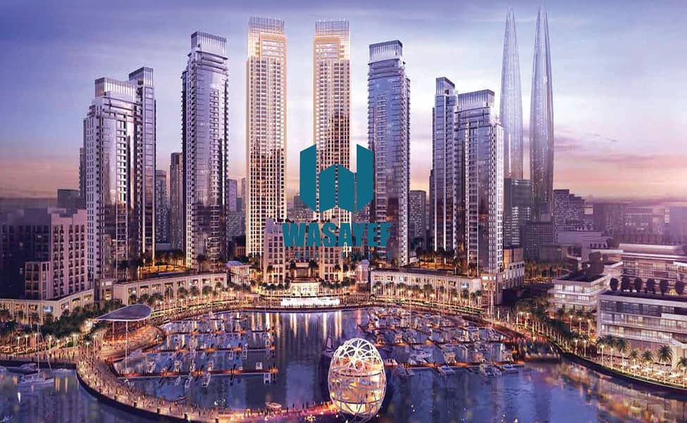 位于迪拜溪港，海港景观公寓大楼，海港景观2号大楼 2 卧室的公寓 2140000 AED - 5232373