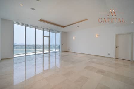فلیٹ 3 غرف نوم للبيع في نخلة جميرا، دبي - Vacant | Panoramic Sea Beach and Dubai Eye View