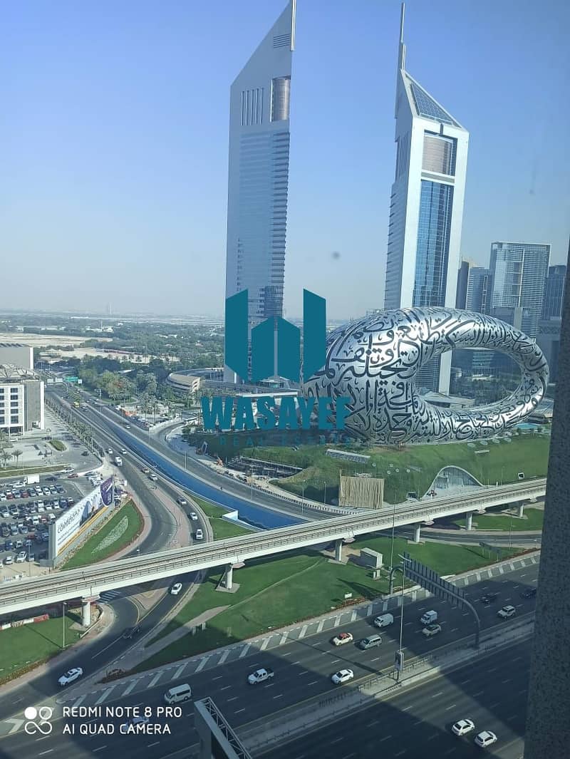 Office space for rent in sheikh zayed road + 3 month free