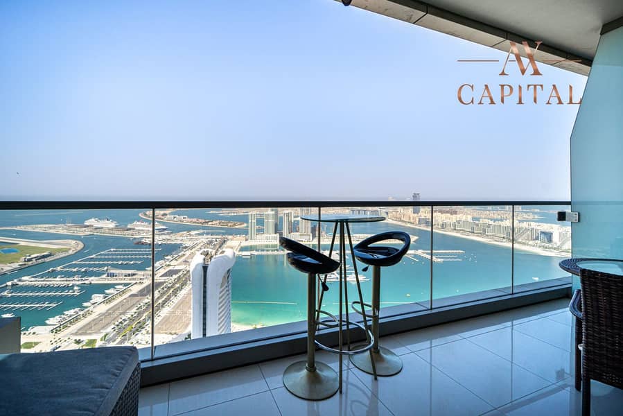 Квартира в Дубай Марина，Океан Хейтс, 2 cпальни, 2300000 AED - 5549982