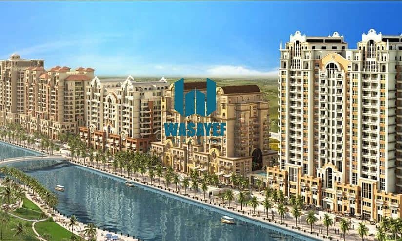 位于迪拜体育城，运河公寓西区，西班牙安达鲁西亚公寓 2 卧室的公寓 1020000 AED - 5304002