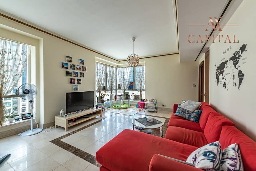 شقة في برج المرجان،أبراج مرسى دبي،دبي مارينا 2 غرف 2400000 درهم - 5532433