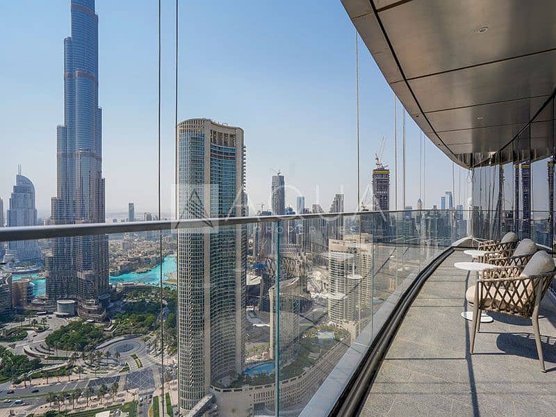High Floor | Burj Khalifa & Sea Views