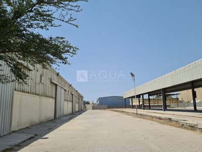 مستودع  للايجار في القوز، دبي - Independent Warehouse |Big plot | AlQuoz