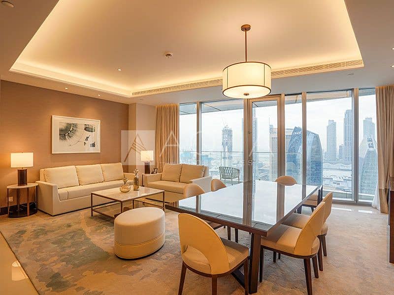 位于迪拜市中心，谦恭公寓天际景观综合大厦，谦恭天际景观2号大楼 2 卧室的公寓 5200000 AED - 5125125