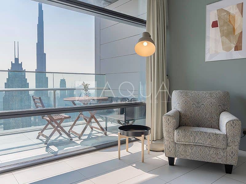 10 Best Layout | Burj Khalifa View | High Floor