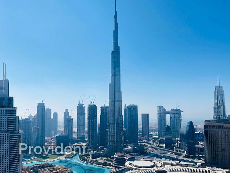 Burj Khalifa & Fountain View l Higher floor