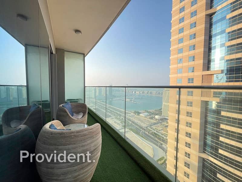 位于迪拜码头，达马克塔楼 1 卧室的公寓 1800000 AED - 5415249