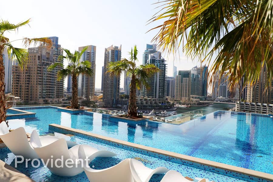 20 Duplex 4BR+Maids | Luxury Tower  |Full Marina View