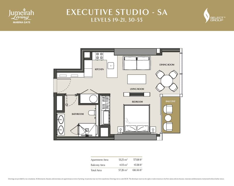 14 Luxury Studio | High End Tower | Move in December