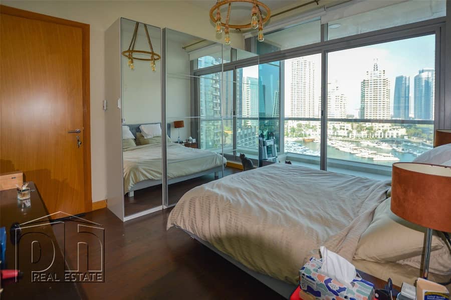 8 2 Bed | Full Marina View | Rare Layout