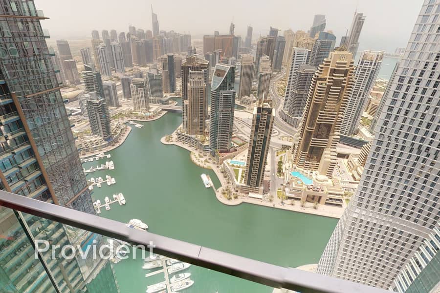 位于迪拜码头，滨海之门，朱美拉生活滨海之门 1 卧室的公寓 195000 AED - 5532304