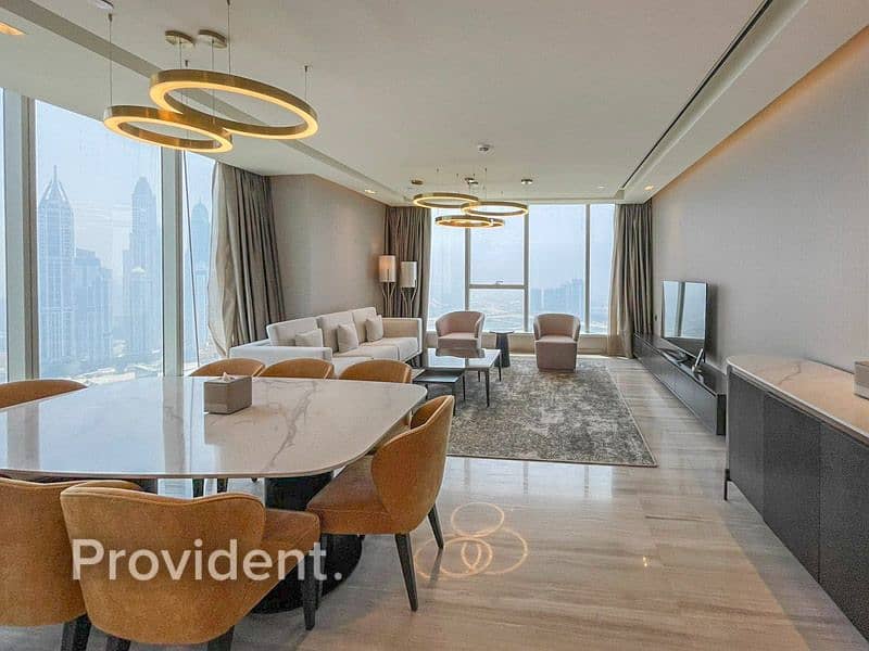 位于迪拜媒体城，迪拜阿瓦尼棕景套房酒店 3 卧室的顶楼公寓 6920000 AED - 5429430