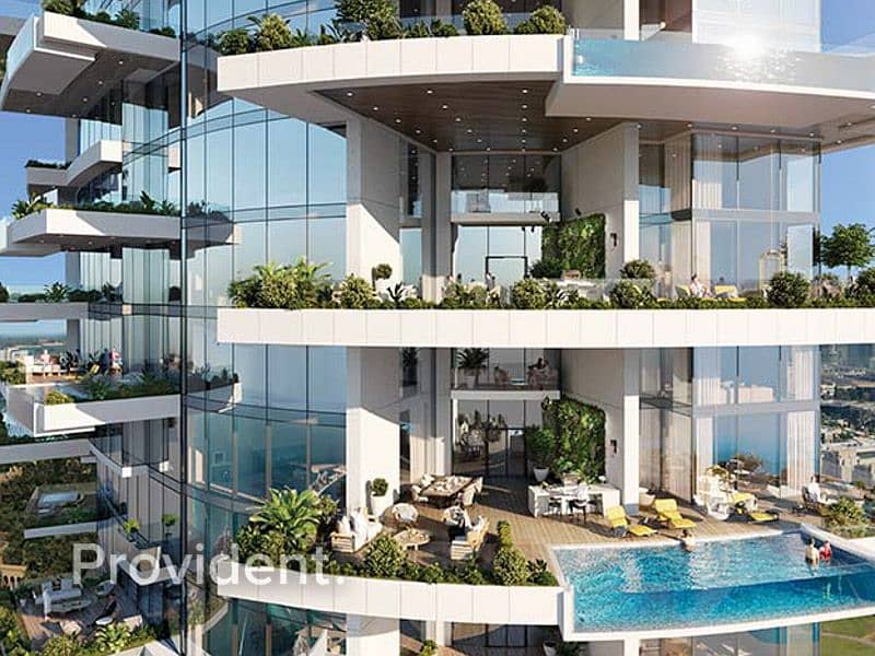 位于迪拜码头，卡瓦利大厦 3 卧室的公寓 14600000 AED - 5429427